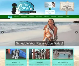 Petcoral.com(Veterinarian in Cape Coral FL) Screenshot