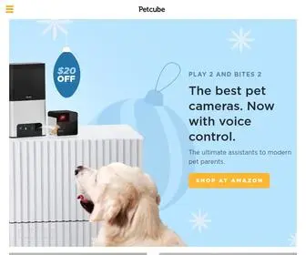 Petcube.com(The Smartest Pet Cameras For Cats & Dogs) Screenshot