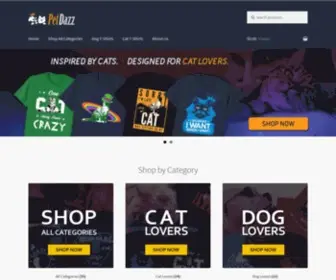 Petdazz.com(Unique Funny Cat T) Screenshot