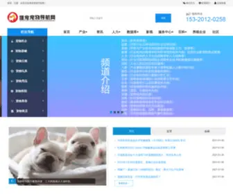 Petdhw.com(维宠宠物导航网) Screenshot