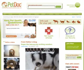 Petdoc.com(Petdoc) Screenshot