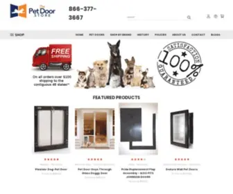 Petdoorstore.com(Dog Doors) Screenshot