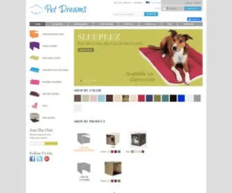 Petdreams.com(Dog Beds) Screenshot