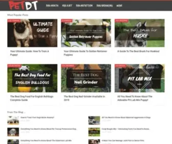Petdt.com(Elevating the Journey of Pet Ownership) Screenshot