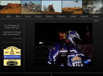 Pete2Dakar.com(Bird) Screenshot