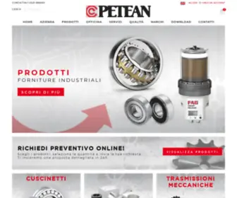 Petean.it(Petean Spa) Screenshot