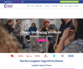 Petecann.com(Find out how Laughter Yoga can support you and your life. They say Laughter) Screenshot