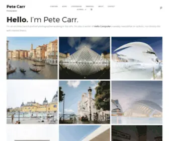 Petecarr.net(Pete Carr) Screenshot