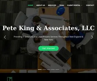 Petekingassociates.com(Pete King & Associates) Screenshot