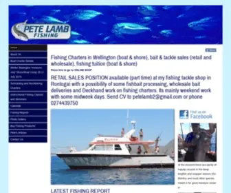 Petelambfishing.co.nz(Pete Lamb Fishing) Screenshot