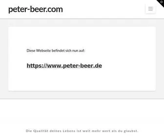 Peter-Beer.com(Peter Beer) Screenshot