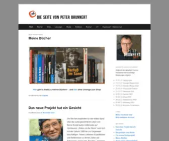 Peter-Brunnert.de(Die Seite von Peter Brunnert) Screenshot