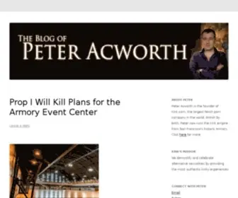 Peteracworth.com(DNS Update Required) Screenshot