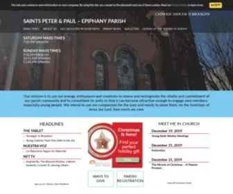 Peterandpaul-Brooklyn.org(Our mission) Screenshot