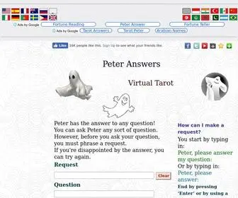 Peterarab.com(Peter Answers) Screenshot
