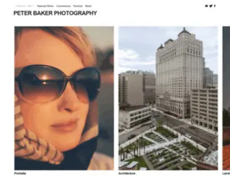 Peterbaker.net(Peter Baker Photography) Screenshot