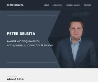 Peterbelbita.com(Peter Belbita) Screenshot