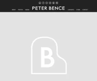 Peterbence.com(Peter Bence) Screenshot