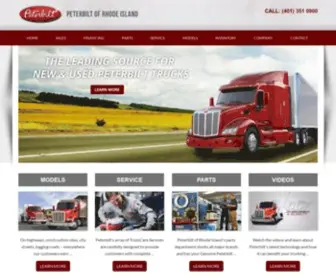 Peterbiltofri.com(The Peterbilt Store) Screenshot