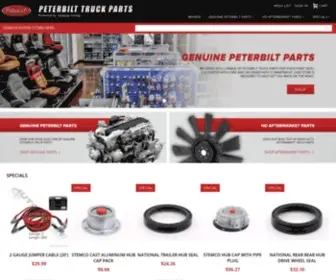 Peterbilttruckparts.com(Peterbilt Heavy Duty Truck Parts) Screenshot