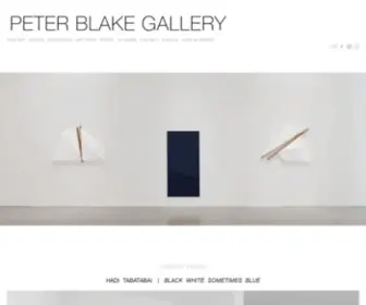 Peterblakegallery.com(PETER BLAKE GALLERY) Screenshot