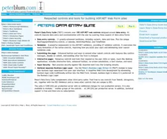 Peterblum.com(Peterblum) Screenshot