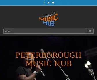 Peterboroughmusichub.org.uk(Music education) Screenshot