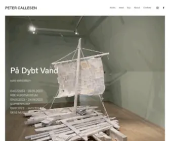 Petercallesen.com(Peter Callesen) Screenshot