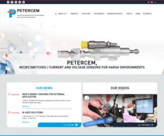 Petercem.com(Petercem Switches) Screenshot