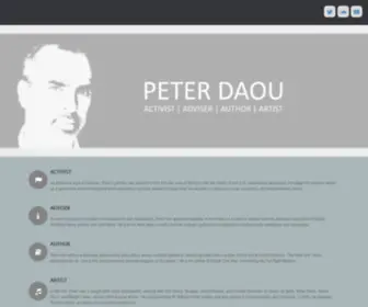 Peterdaou.com(PETER DAOU) Screenshot