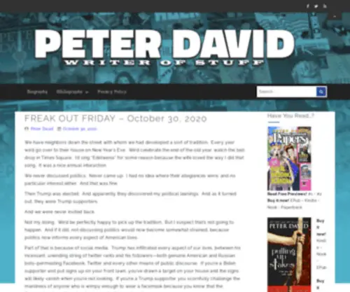 Peterdavid.net(Peterdavid) Screenshot