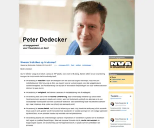 Peterdedecker.eu(Site off) Screenshot