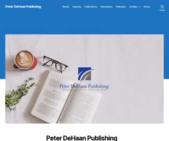 Peterdehaanpublishing.com(Peter DeHaan Publishing) Screenshot