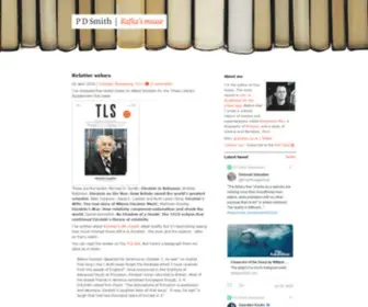 Peterdsmith.com(Kafka’s mouse) Screenshot