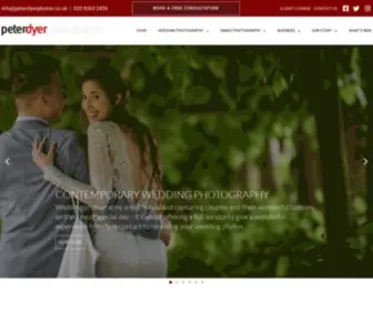 Peterdyerphotos.com(London Wedding and Portrait photographer in Enfield) Screenshot