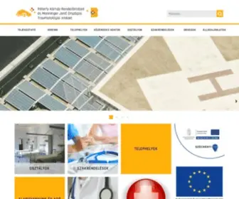 Peterfykh.hu(Main page) Screenshot