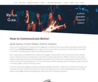 Petergibb.org(How to Communicate Better) Screenshot