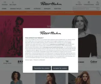 Peterhahn.fr(Mode et marques vêtements) Screenshot