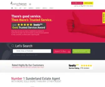 Peterheron.co.uk(Estate Agents Sunderland) Screenshot