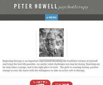 Peterhowellpsychotherapy.com(Peter Howell Psychotherapy) Screenshot