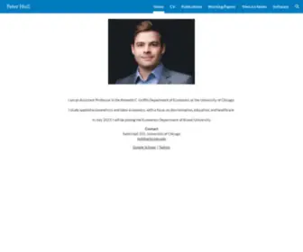 Peterhull.net(Peter Hull) Screenshot
