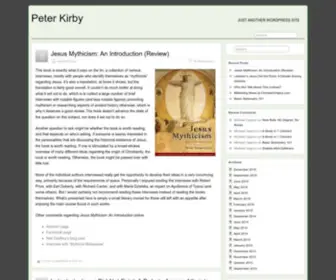 Peterkirby.com(Just another WordPress site) Screenshot