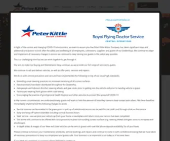 Peterkittle.com.au(Peter Kittle Motor Company) Screenshot