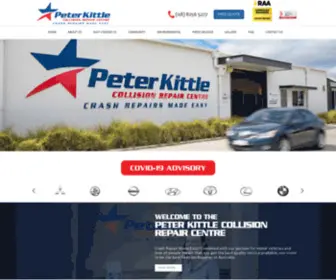 Peterkittlecollision.com.au(Adelaide, South Australia) Screenshot