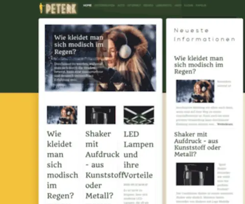 Peterkoppelmann.de(Informationen und Nachrichten aus Essen) Screenshot