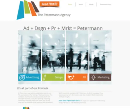 Petermann.com(Advertising & Marketing Agency) Screenshot