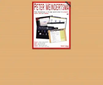 Petermeindertsma.com(Peter Meindertsma) Screenshot