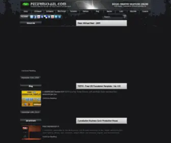 Petermikhael.com(Peter Mikhael) Screenshot