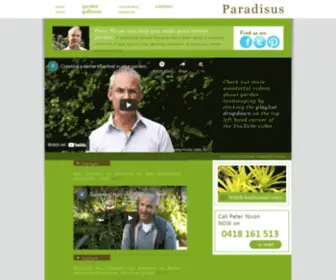 Peternixon.com.au(Create your dream garden with Garden Designer Peter Nixon) Screenshot