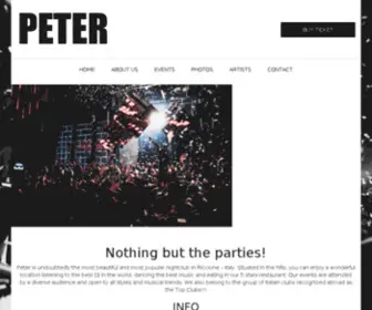 Peterpanclub.net(Peter Pan Club) Screenshot